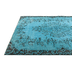 Acheter Vidal Tapis de laine 279x183 turquoise Ultra Vintage