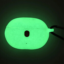 Coque en silicone anti-perte vert lumineux pour votre Beats Studio Buds