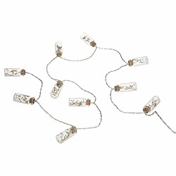 Guirlande Lumineuse Led 10 Fleurs 165cm Naturel