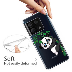 Coque en TPU anti-chocs, panda et bambou pour votre OnePlus 10 Pro