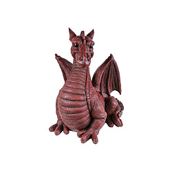 Avis Vivid Arts Dragon ailé rouge en résine 51 cm.