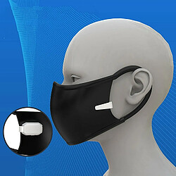 Acheter Ventilateur Portable Réutilisable Pour Masque Facial Filtre à Air Clipsable Mini Ventilateurs D'Échappement Rechargeables USB Purificateurs D'Air Portables Personnels