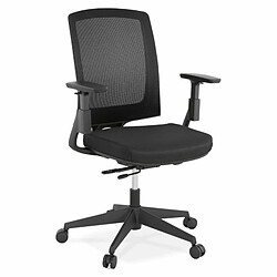 Paris Prix Fauteuil de Bureau Ergonomique Trano 131cm Noir