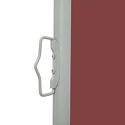 Helloshop26 Auvent paravent store brise-vue latéral rétractable de patio jardin terrasse balcon protection visuelle écran 170 x 300 cm marron 02_0007315