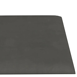 Acheter vidaXL Panneaux muraux 12 pcs Gris foncé 60x15 cm Velours 1,08 m²