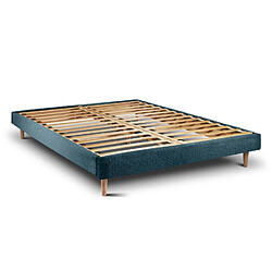 Sommeil de plomb Sommier Kit Bouclette Bleu 150x200 H29cm