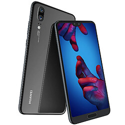 Huawei P20 Smartphone débloqué Ecran 5,8 pouces 128 Go Double Sim Android Noir