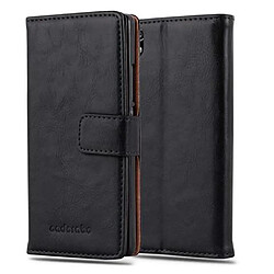 Cadorabo Coque Huawei ASCEND P7 Etui en Noir