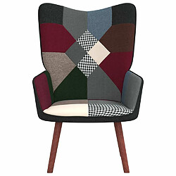 Maison Chic Chaise de relaxation | Fauteuil relax Patchwork Tissu -GKD78302