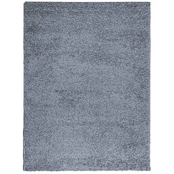 vidaXL Tapis shaggy PAMPLONA poils longs moderne bleu 300x400 cm