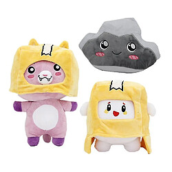 Universal 3pcs Lankybox en peluche jouet