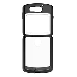 Imak Coque en TPU + acrylique hybride anti-goutte souple noir pour votre Motorola Razr 5G