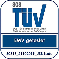 Avis EHMANN 0601x0a02203303 Multilader USB Universel en Aluminium 6 Ports 6,3 A avec 2 Prises de Protection pour Charger Votre Smartphone, Tablette, etc.