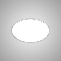 Inspired Plafonnier 37cm Rond, LED 24W, 3000K, 2200lm, Blanc, 3 ans de Garantie