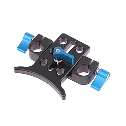 Avis porte-support de support de support de la pince pour 15mm rail support de rail bleu