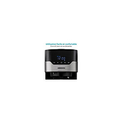 Cafetiere filtre programmable avec carafe - MEDION - MD 18458 - isotherme - 900W - 1,2 L