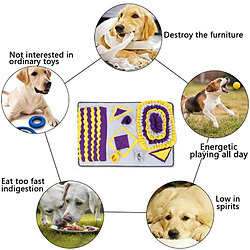 Universal Tapis de nez pour animaux de compagnie Tapis de nez pour chiens Sniffing Nourriture Fun Training Toys Great for Pet Nose Work Slow Nourriture Dog Release | Jouets pour chiens pas cher