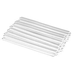 Avis 100pcs Bande de Pont de Nez en Alliage D'Aluminium Auto-Adhésif Accessoires de Bricolage Masques Diy