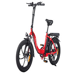 Acheter Vélo Électrique FAFREES F20 - 250W Batterie 576WH Autonomie 70KM - Rouge