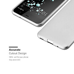 Cadorabo Coque HTC U PLAY Etui en Argent