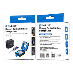 Avis PULUZ Boîtier de rangement pour lecteur de carte mémoire étanche pour USB SD CF TF Lecteur de cartes SIM Titulaire de la casquette