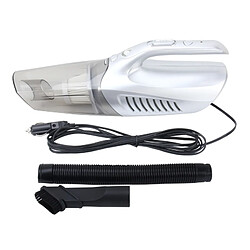 Wewoo ZY-6601-B 12V 80W Aspirateur de voiture Portable à main portatif avec LED Lumière et Brosse, Longueur du câble: 4.5m pas cher