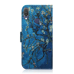 Avis Wewoo Housse Coque Étui en cuir à rabat horizontal avec motif coloré et fleurs abricot pour Asus Zenfone Max Pro M1 ZB601KLavec support et emplacements cartes et porte-monnaie