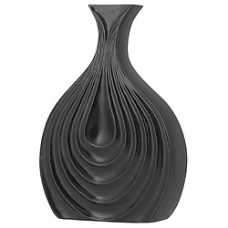 Acheter Beliani Vase décoratif THAPSUS Céramique 25 cm Noir