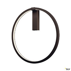 Applique intérieure ronde SLV ONE 60, noir, 25W, 3000K/4000K, variable Dali