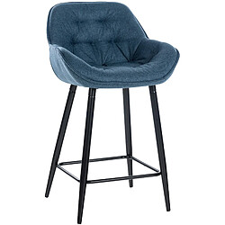 Non Tabouret de bar Gibson en tissu