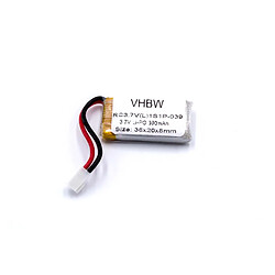 vhbw Li-Polymer Batterie 390mAh (3.7V) pour modéle-réduit, drone