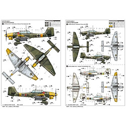 Trumpeter Maquette Avion Junkers Ju-87b-2 Stuka