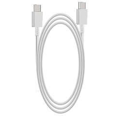 Câble USB C vers USB C Officiel Samsung EP-DA905BW Charge 5A Blanc 1m