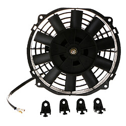 8 " Radiateur Électrique De Moto De Voiture Refroidissant Dissipation Chaleur Ventilateur 80W 12V