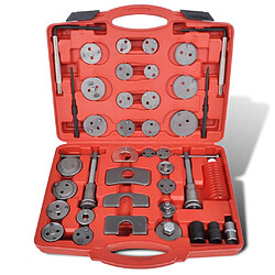 vidaXL Kit d'outils de filetage de piston d'étrier 40 pcs