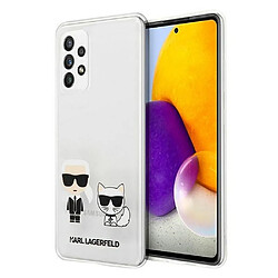 Ozzzo coque original karl lagerfeld klhca72cktr samsung a72 4g/ a72 5g transparent