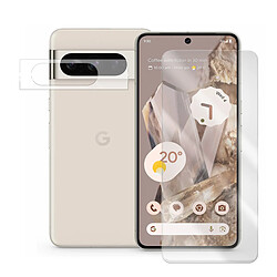 Visiodirect Verre trempé pour Google Pixel 8 Pro 5G 6.7" +Verre trempé camera arrière protecteur-Film Protection en Verre Trempé