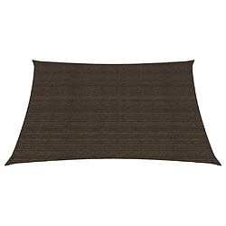 ComfortXL Voile D'ombrage 160 G/m² Marron 3,6x3,6 M Pehd