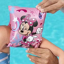 Brassards Gonflables pour Enfants de 3 à 6 ans Bestway 17x12 cm Design de Minnie Mouse Double Chambre à Air pas cher