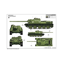 Avis Trumpeter Maquette Char Soviet Su-100 Tank Destroyer