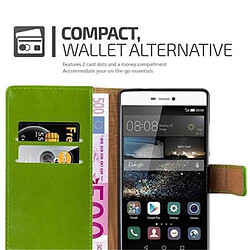 Acheter Cadorabo Coque Huawei P8 Etui en Vert