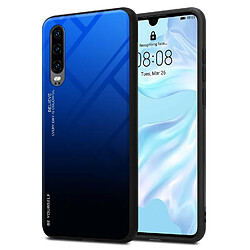 Cadorabo Coque Huawei P30 Etui en Bleu