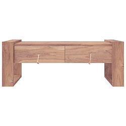 Acheter Maison Chic Table basse,Table Console Table d'appoint, Table pour salon 110 x 60 x 40 cm Bois de teck massif -MN48239