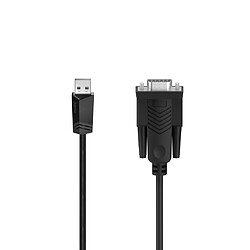 HAMA Câble USB série, D-Sub 9 pôles (RS232), 1,50 m