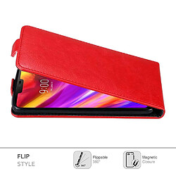 Avis Cadorabo Coque LG G7 ThinQ / FIT / ONE Etui en Rouge