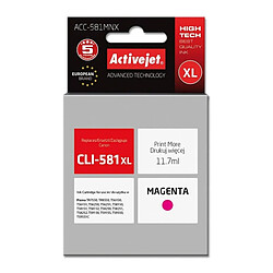 Activejet? Cartouche d'Encre Compatible Activejet ACC-581MNX Magenta 