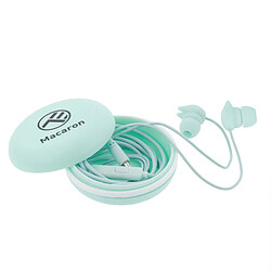 Acheter Écouteurs intra-auriculaires Tellur Macaron, Housse de transport, Bleu