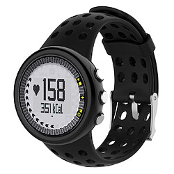 Bracelet en TPU hommes sport doux de montre noir pour votre Suunto M1/M2/M4 /M5