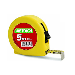 Metrica - Mètre à ruban de poche 5 m largeur 25 mm - 38496