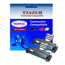 2 Toners Laser compatibles pour Samsung ML1640, ML1641 (MLT-D1082S) - T3AZUR